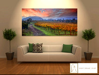 "Wine Country Color"  36x60 canvas - Contact us for pricing.
